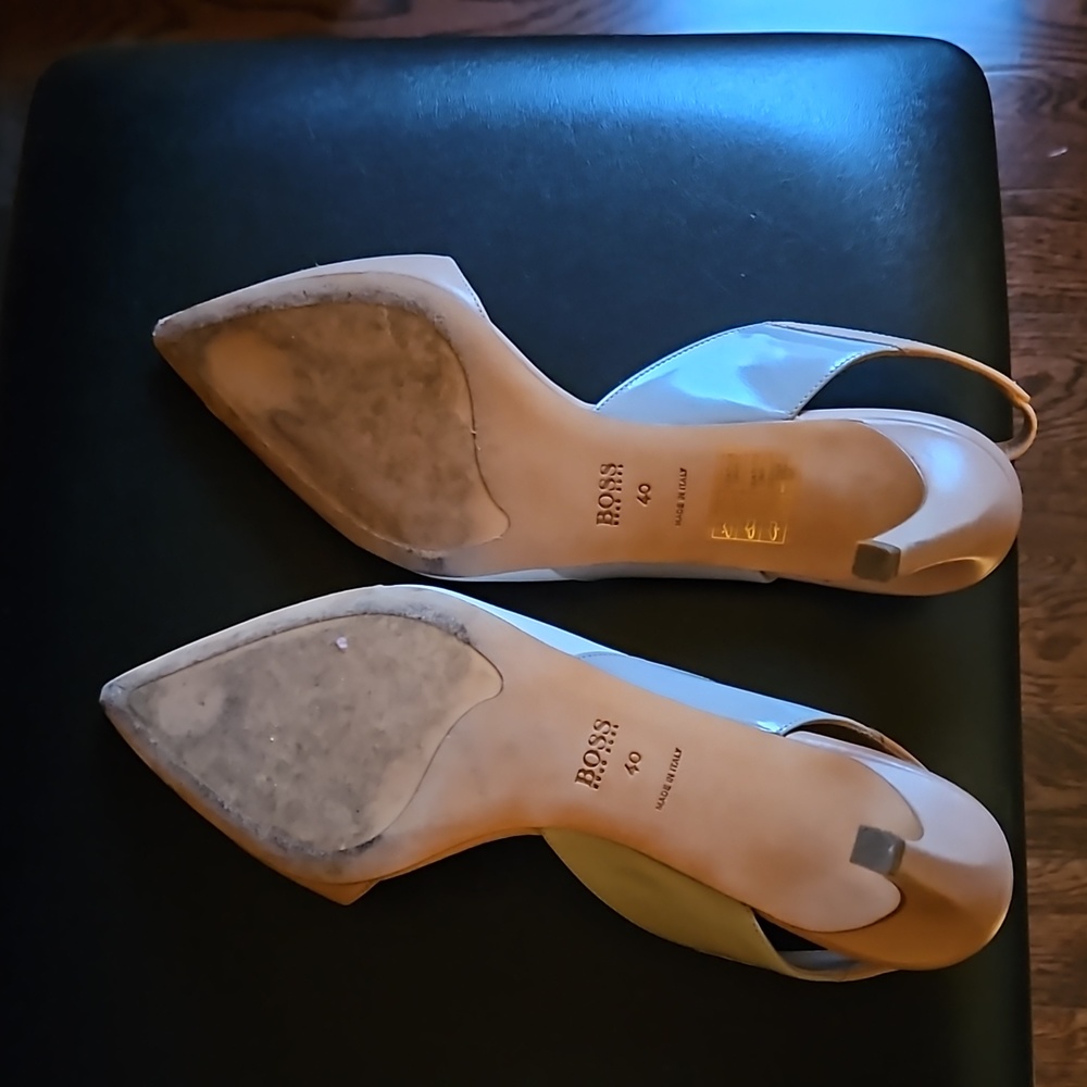 BOSS Women high heel Shoes Neutral Beige suze EU 40 - Picture 4 of 13